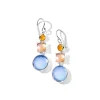 Small Multi-Stone Drop Earrings