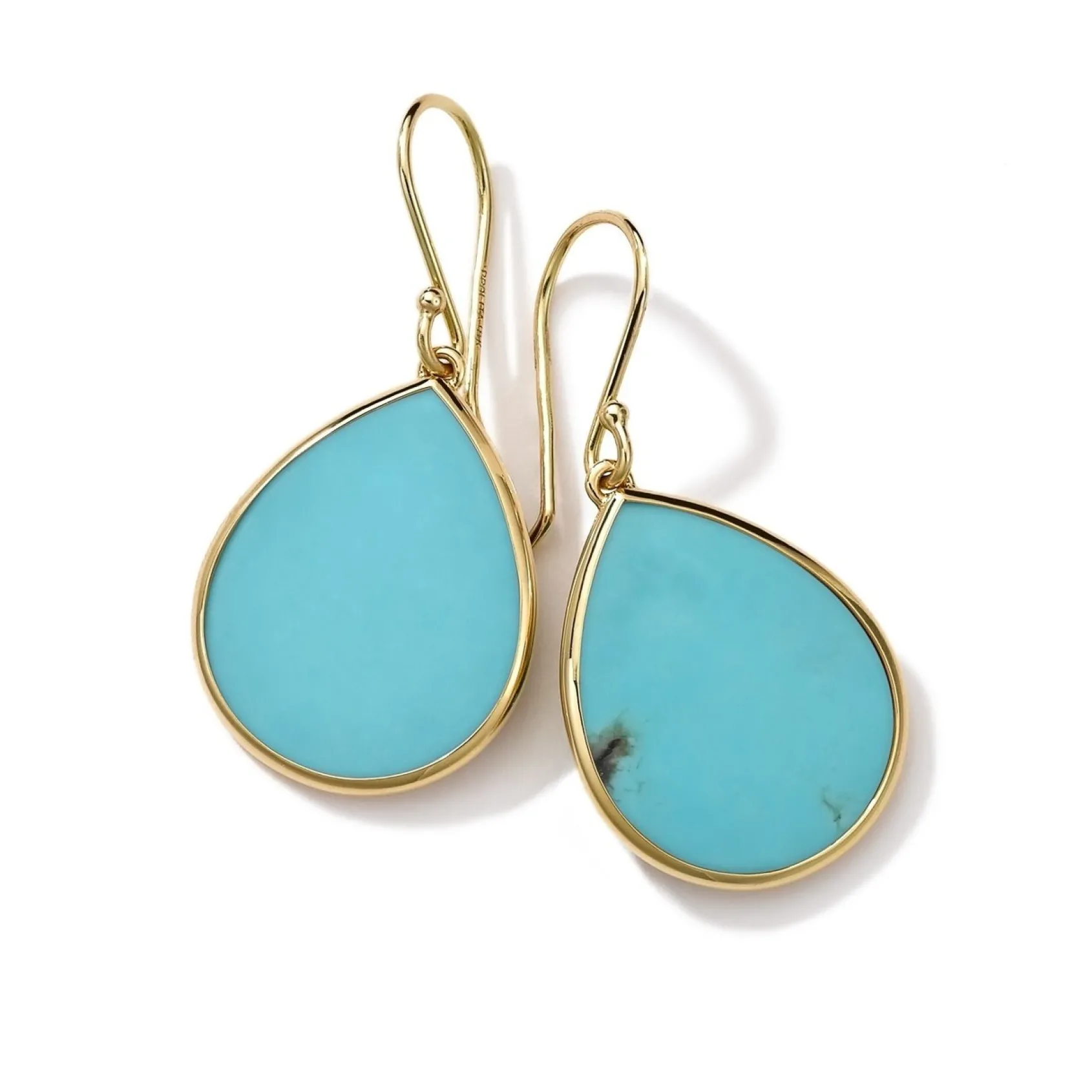 Small Stone Teardrop Earrings