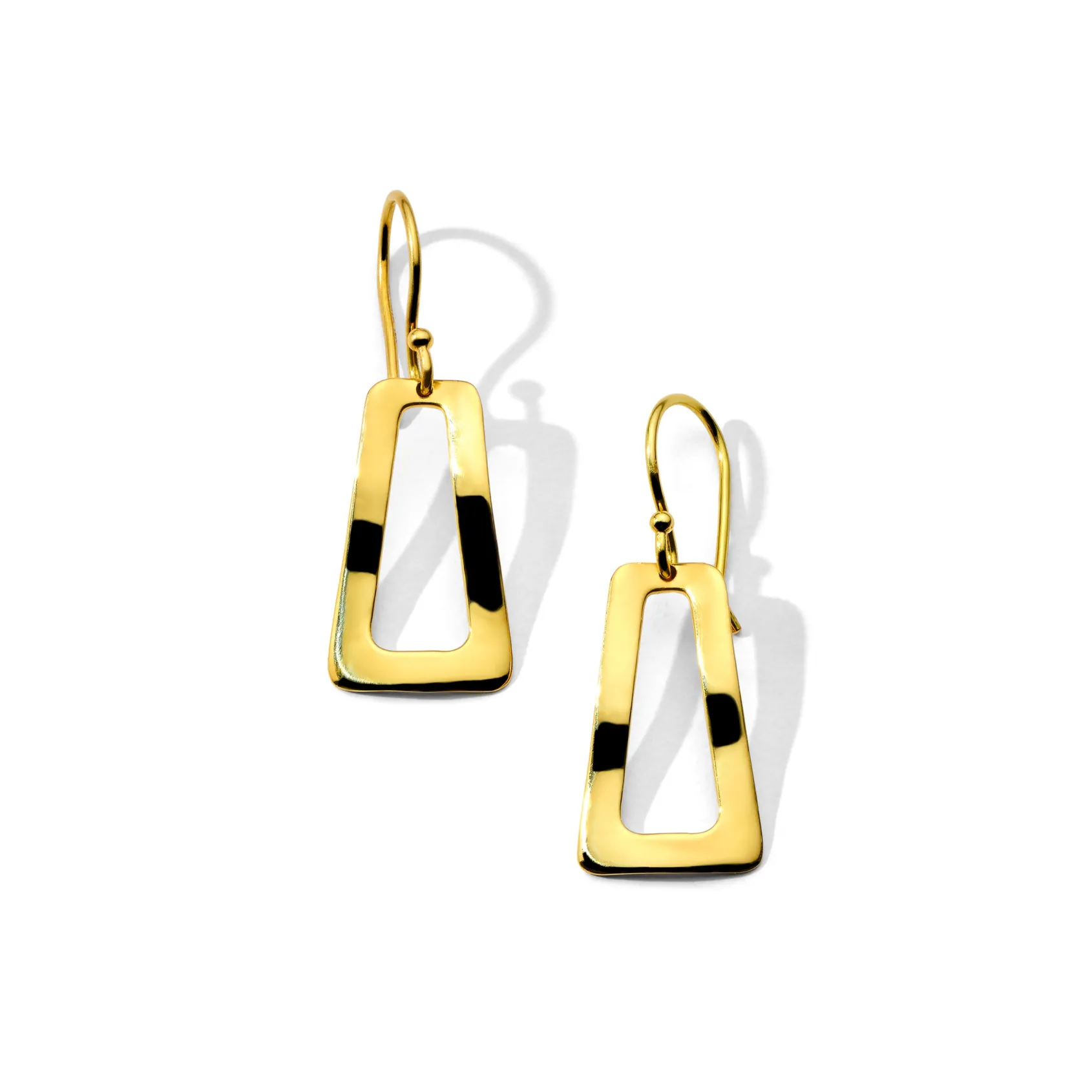 Small Wavy Open Shape Earrings