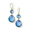 Snowman Teardrop Earrings