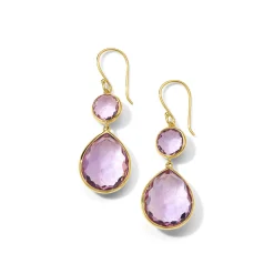 Snowman Teardrop Earrings