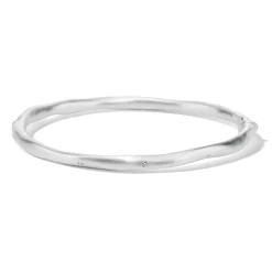 Squiggle Hinged Bangle