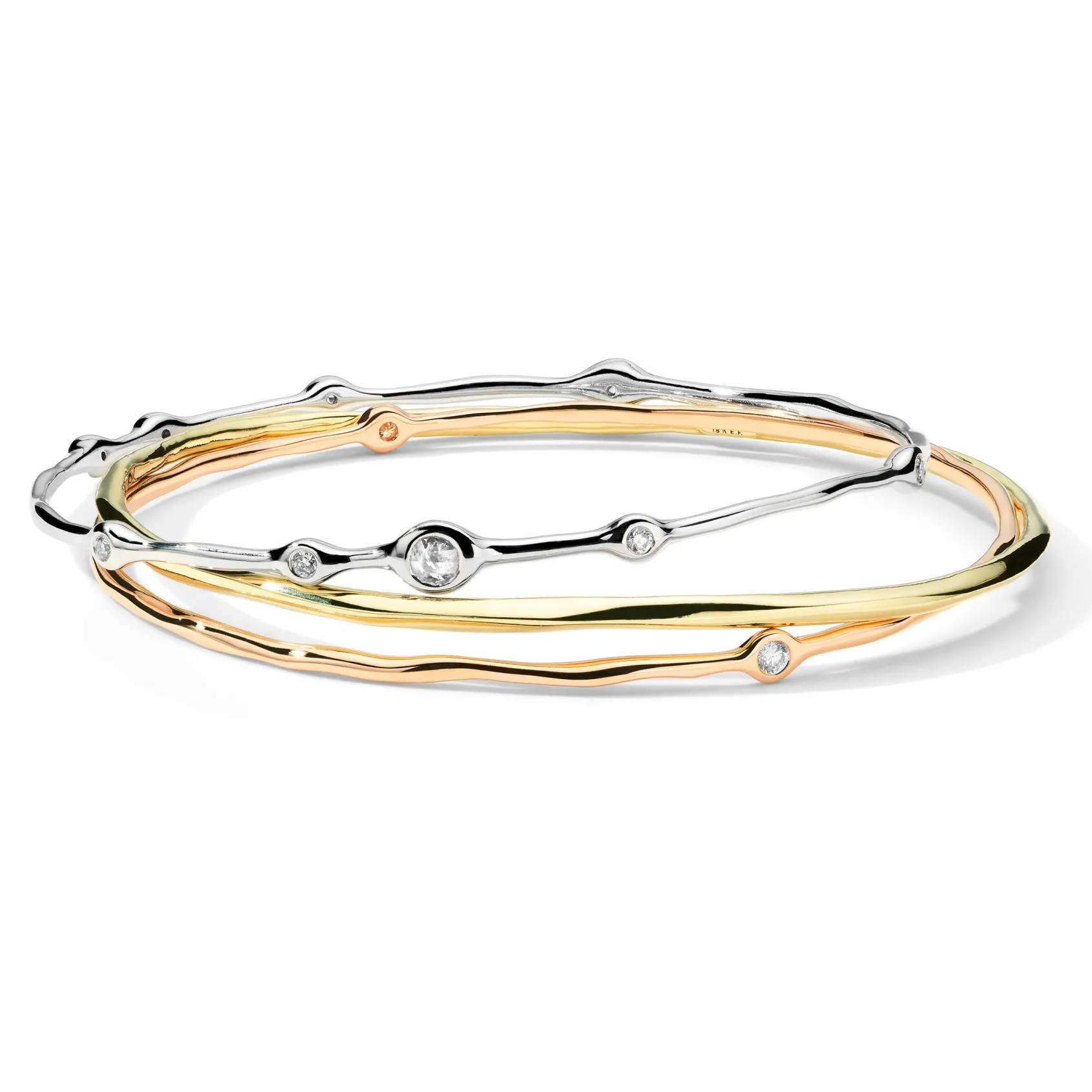 Superstar Bangle Stack (.59ctw)