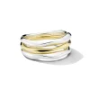Triple-Band Squiggle Ring