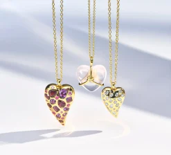 Wrapped Heart Pendant Necklace 30